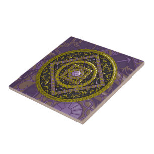Sagittarius Mandala Tile Tegeltje