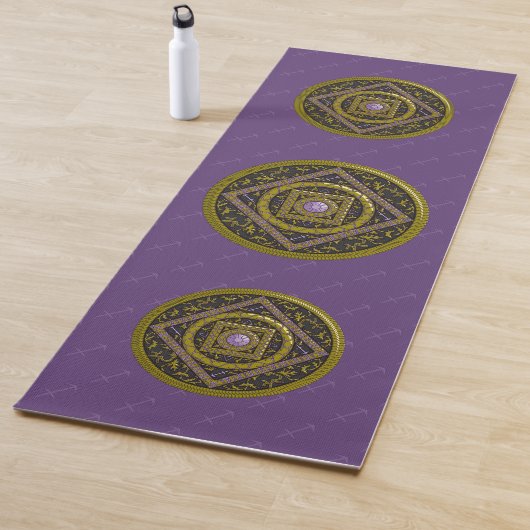 Sagittarius Mandala Yoga Mat (In situ)