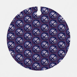 Sagittarius Metalen Ornament