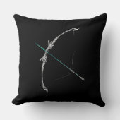 Sagittarius – Minimalist Zodiac Decorative Pillow Kussen (Voorkant)