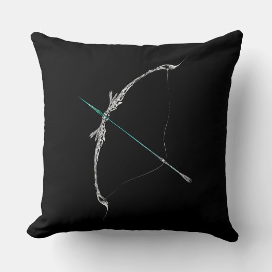 Sagittarius – Minimalist Zodiac Decorative Pillow Kussen (Voorkant)