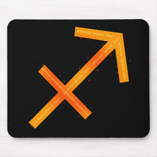 Sagittarius Mousepad Muismat (Voorkant)