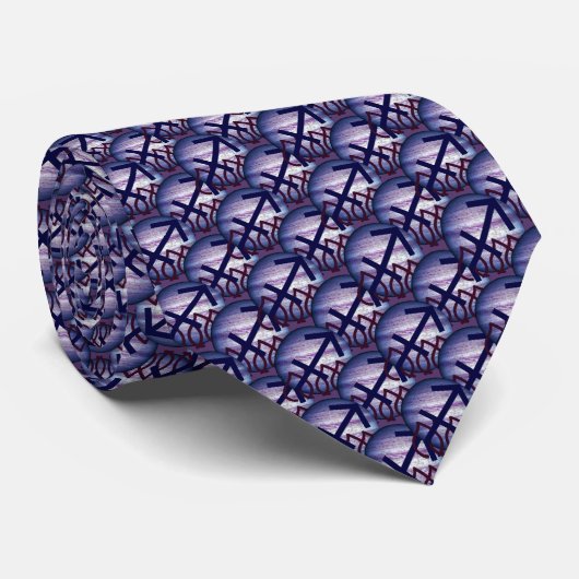 Sagittarius Neck Tie Stropdas (Opgerold)