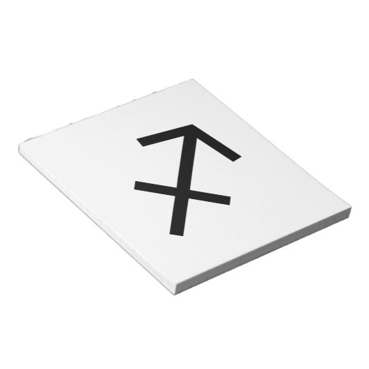 Sagittarius Notitieblok (Schuin)