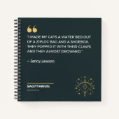 Sagittarius Notitieboek (Voorkant)