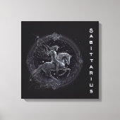Sagittarius-november 22-december 21 canvas afdruk (Voorkant)