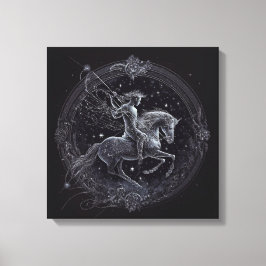 Sagittarius-november 22-December 21 de Druk van he Canvas Afdruk
