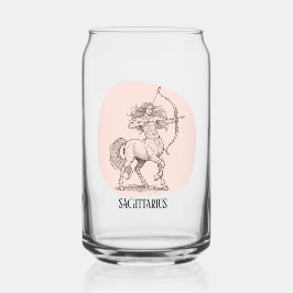 Sagittarius November Zodiac Birthday Gift Present Blikvorm Glas