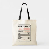 Sagittarius Nutrition Facts // Fun Novelty Zodiac Tote Bag (Achterkant)