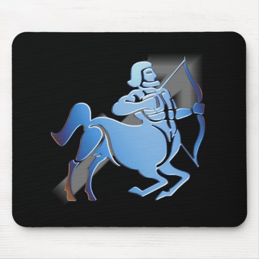 Sagittarius - Ontwerper Zodiac Mousepad Muismat (Voorkant)