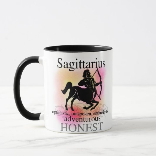 Sagittarius over jou mok (Links)