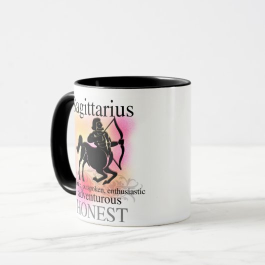 Sagittarius over jou mok (Voorkant links)