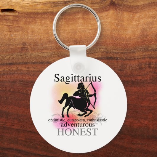 Sagittarius over jou sleutelhanger (Voorkant)