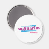 Sagittarius Paars Magneet (Voorkant / Achterkant)