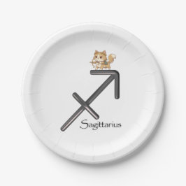 Sagittarius Party Plate Papieren Bordje