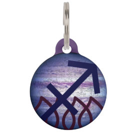 Sagittarius Pet ID Tag  Huisdierpenning