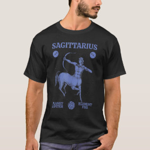 Sagittarius Planet Jupiter Element Fire T-shirt