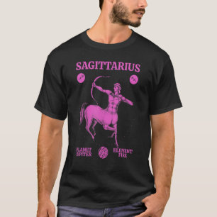 Sagittarius Planet Jupiter Element Fire T-shirt
