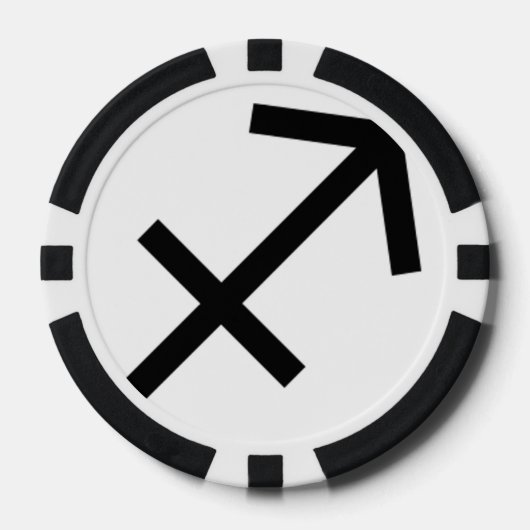 Sagittarius Poker Chips (Voorkant)