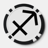 Sagittarius Poker Chips (Achterkant)