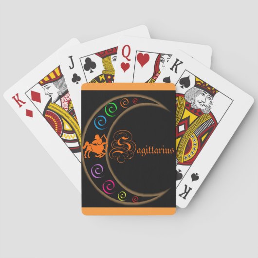 Sagittarius Pokerkaarten (Achterkant)