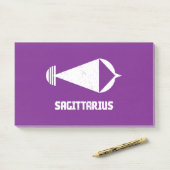 Sagittarius Post-it® Notes (Op bureau)