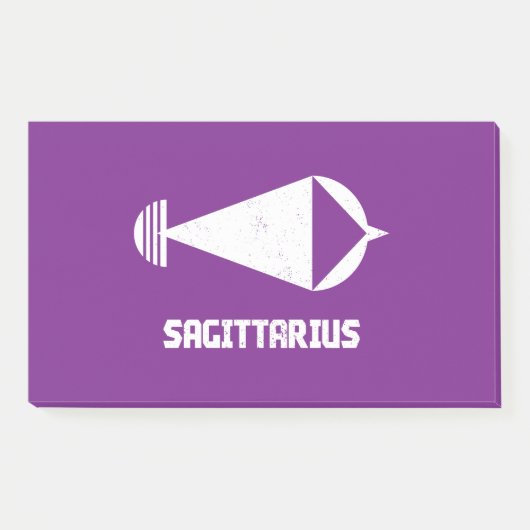 Sagittarius Post-it® Notes (Voorkant)