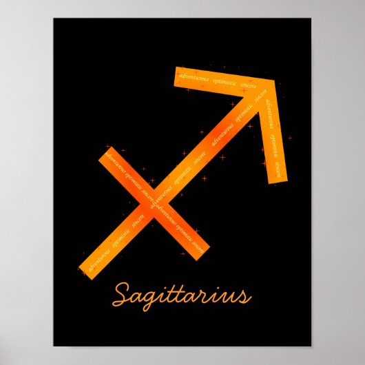 Sagittarius Poster (Voorkant)