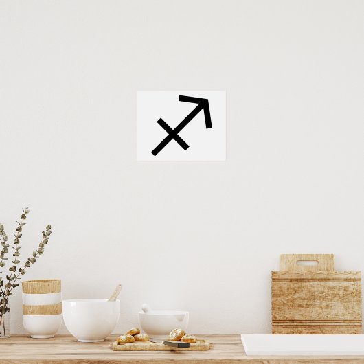 Sagittarius Poster (Keuken)