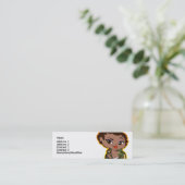 Sagittarius-profielkaart Mini Visitekaartje (Staand voorkant)