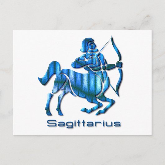 Sagittarius Profile Briefkaart (Voorkant)