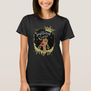 Sagittarius Queen, als Mouth niet mijn gezicht zeg T-shirt
