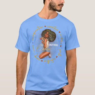 Sagittarius Queen sweet as Snoep Birthday for Blac T-shirt