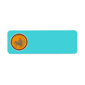 Sagittarius Return Address Label (Voorkant)