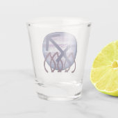 Sagittarius Shot Glas (Achterkant)