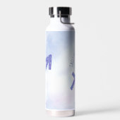 Sagittarius Sign Aangepast Paars astrologie Waterfles (Links)