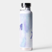 Sagittarius Sign Aangepast Paars astrologie Waterfles (Rechts)