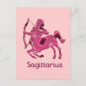Sagittarius Sign Briefkaart (Voorkant)