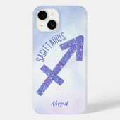  Sagittarius Sign Speciaal Paars Case-Mate iPhone Case (Achterkant)