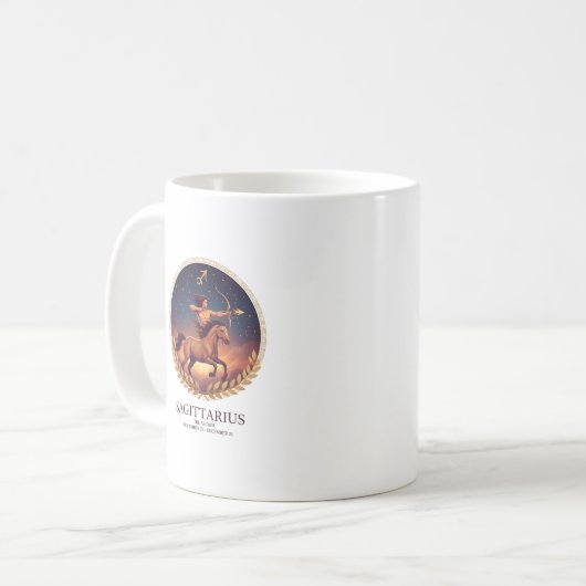SAGITTARIUS SPECIAL COFFEE MUG KOFFIEMOK (Voorkant links)
