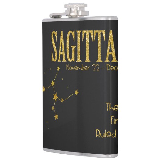 Sagittarius Star Sign Heupfles (Links)