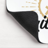 Sagittarius Starburst Symbol Muismat (Hoek)