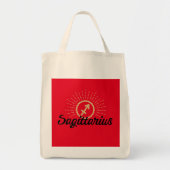 Sagittarius Starburst Symbol Tote Bag (Voorkant)