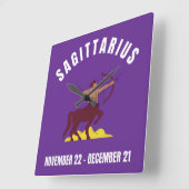 Sagittarius-sterbord Vierkante Klok (Hoek)