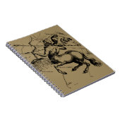 Sagittarius Sterrenbeeld Hevelius 1690 Gravure Notitieboek (Rechterzijde)