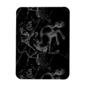 Sagittarius Sterrenbeeld Hevelius circa 1690 Magneet (Verticaal)