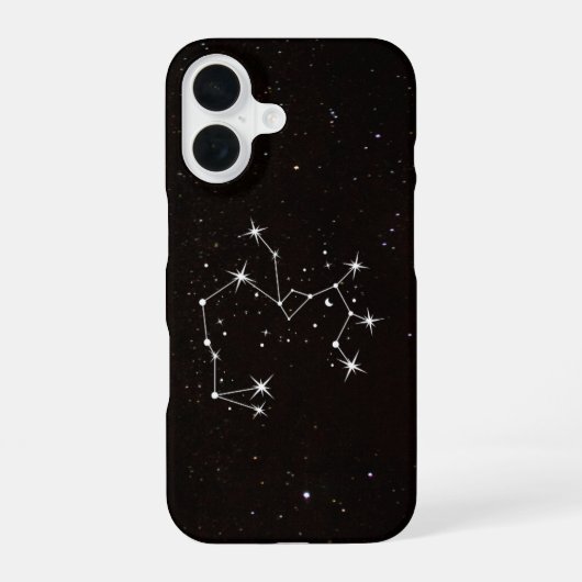 Sagittarius Sterrenbeeld iPhone 16 Hoes – Celesti Hoesje (Achterkant)