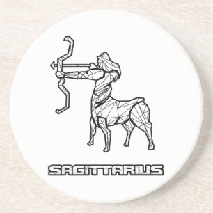 Sagittarius Sterrenbeeld Onderzetter