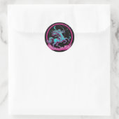 Sagittarius Sterrenbeeld Ronde Sticker (Tas)