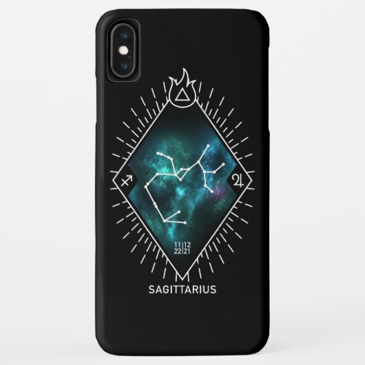 Sagittarius sterrenbeeld & Zodiac symbool Case-Mate iPhone Case (Achterkant)
